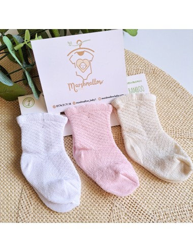 3 paires de chaussettes