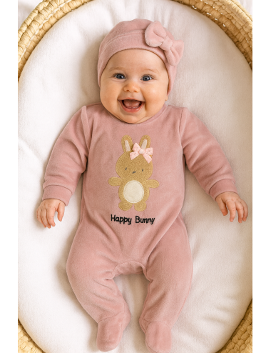 Grenouillère happy bunny