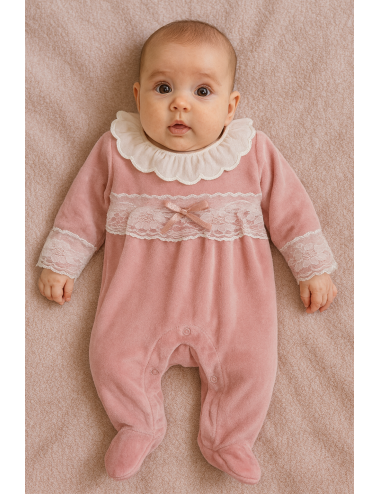 Grenouillère velours