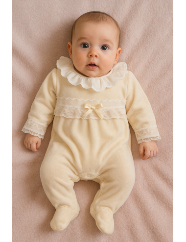 Grenouillère velours