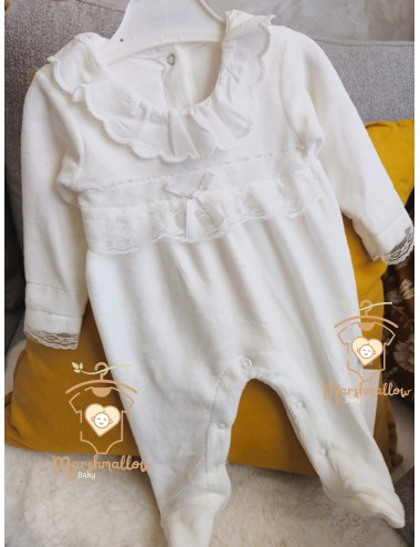 Grenouillère velours