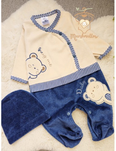 Grenouillère velours