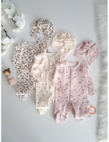 Lot de 3 grenouillères