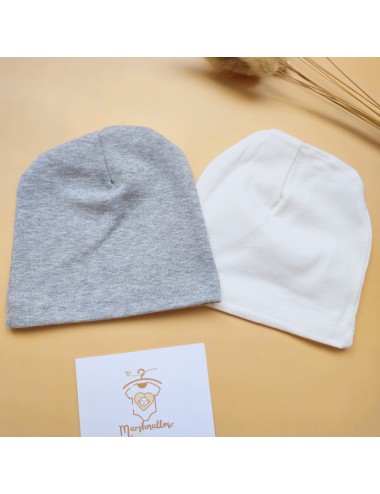 Lot de 2 bonnets